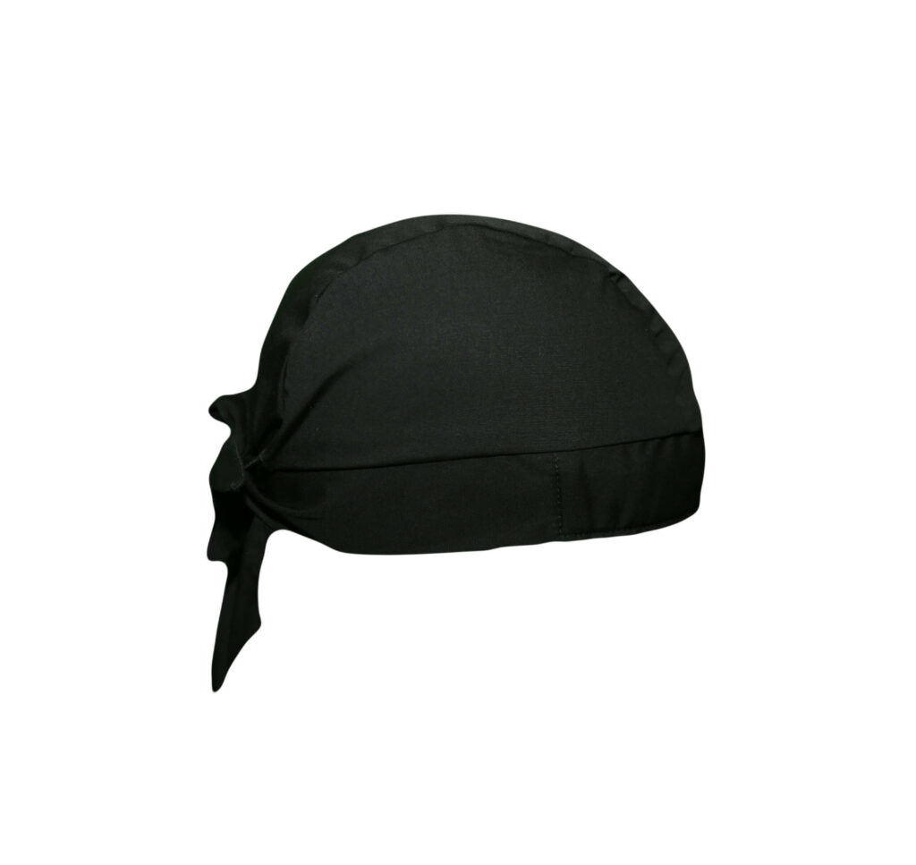 Black Skull Cap