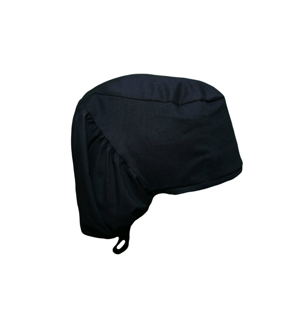 Navy Bouffant