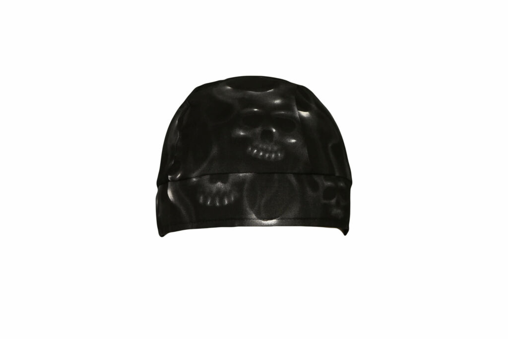 Ghost Skulls on Black