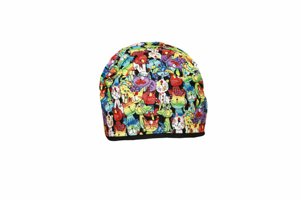 Rainbow Cats Bouffant